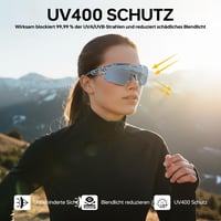 X-TIGER kerékpáros sport szemüveg UV400, TR90 keret, 5 csere lencsével, uniszex 2