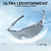 X-TIGER kerékpáros sport szemüveg UV400, TR90 keret, 5 csere lencsével, uniszex 3