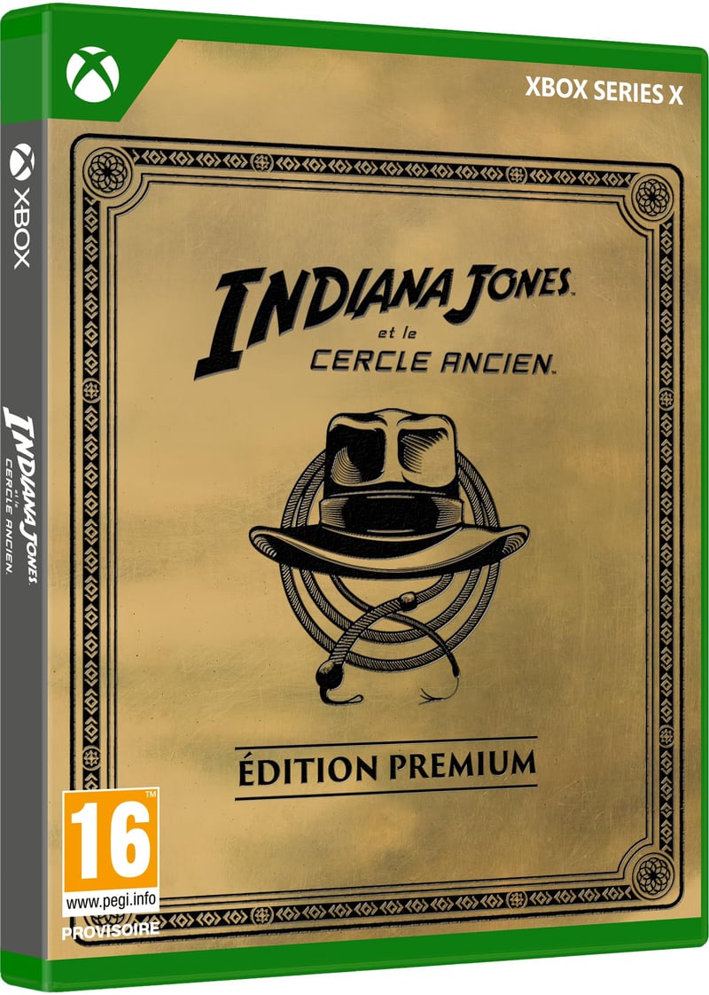 Indiana Jones a Veľký kruh Premium Edition - Hra pre Xbox Series X (rozbalené, outletový stav)
