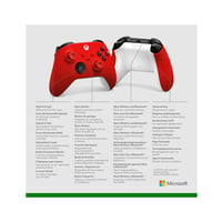 Xbox Wireless Controller Pulse Red – bezdrôtový ovládač kompatibilný s Xbox Series X, Series S, One, Windows 10 a 11, Android a iOS 6