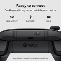 Controller Wireless pentru Gaming Xbox Velocity Green - Controller wireless pentru consolă Xbox, PC și dispozitive cloud, Bluetooth și 5