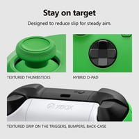 Controller Wireless pentru Gaming Xbox Velocity Green - Controller wireless pentru consolă Xbox, PC și dispozitive cloud, Bluetooth și 3