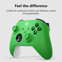 Controller Wireless pentru Gaming Xbox Velocity Green - Controller wireless pentru consolă Xbox, PC și dispozitive cloud, Bluetooth și 2