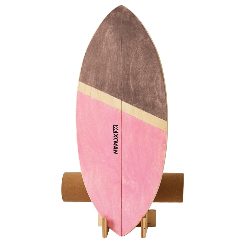 Placă de echilibru XCMAN cu rolă - Antrenor de stabilitate pentru surfing, snowboarding, skateboarding, hochei - Pentru adulți și copii