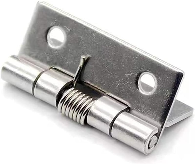 Xcyroiiy 4db Rozsdamentes Önzáró Ajtópánt Rugós Automatikus Záródás 38mm