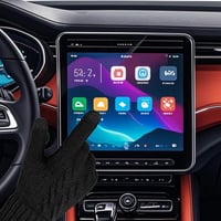 XDGBGFN téli kesztyű meleg kötött touchscreen kesztyű kerékpározáshoz síeléshez 4