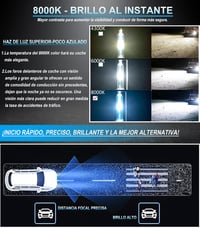 XELORD D1S 8000K Xenon HID Fényszóró Izzó 35W Dupla Csomag 3