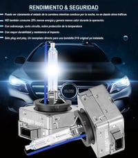 XELORD D1S 8000K Xenon HID Fényszóró Izzó 35W Dupla Csomag 2