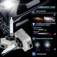 XELORD D3S 6000K Xenon Izzó Autóhoz 35W 12V Fényszóró Lámpa 2db 3