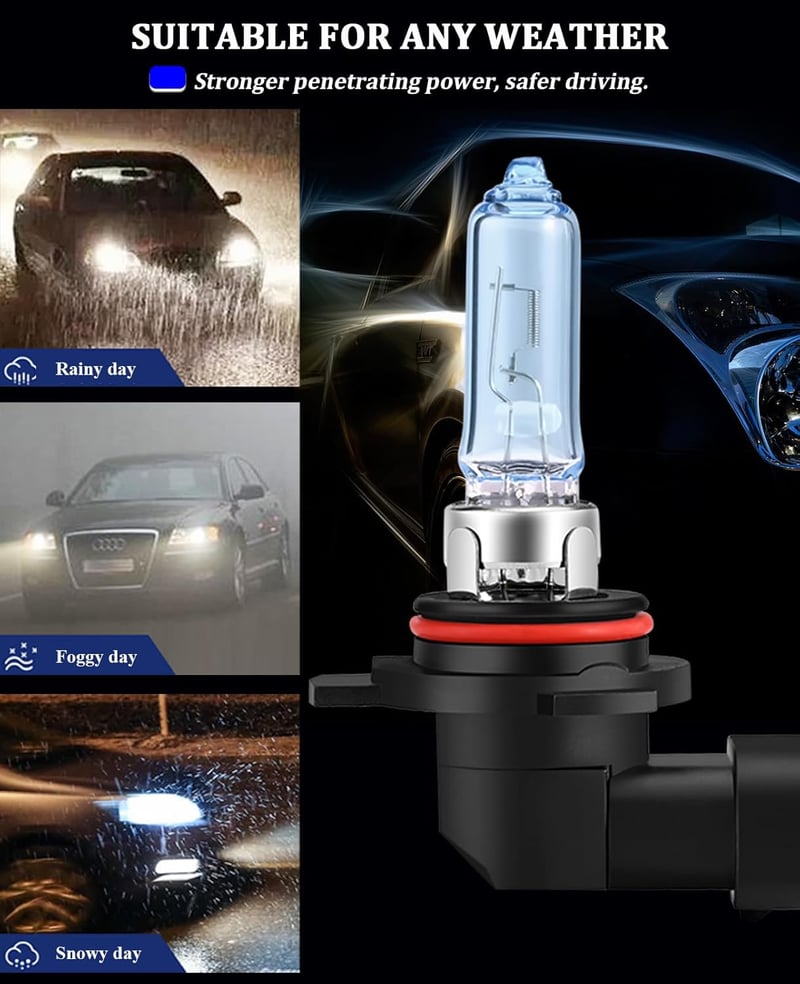 XELORD H7 H4 H1 55W 12V 5000K halogén izzó szett autóhoz