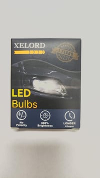 XELORD LED izzó W5W T10 6000K fehér autó belső világítás 2db 7