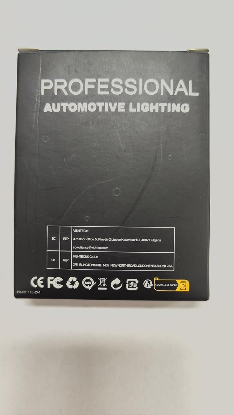XELORD LED izzó W5W T10 6000K fehér autó belső világítás 2db
