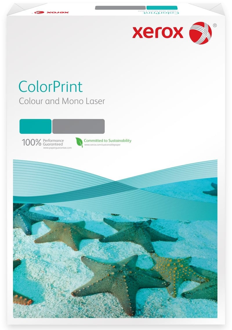 Biely laserový papier Xerox Premium Colorprint A4 160 g/m², 250 listov v balení