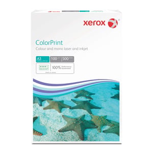 Xerox Premium farebný laserový papier – A3, 100 g/m², biely – 500 listov