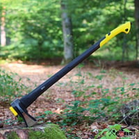 Xforst Hasítóbalta 93 cm, 3,1 kg - Üvegszál nyél, sárga/fekete, extra éles 3