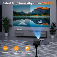 XGODY A45 4K Android Projektor 1080P FHD, 500 ANSI Autofókusz, WiFi Bluetooth Otthoni Mozi 5