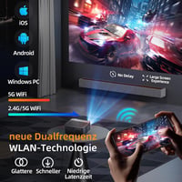 XGODY A45 4K Android Projektor 1080P FHD, 500 ANSI Autofókusz, WiFi Bluetooth Otthoni Mozi 7