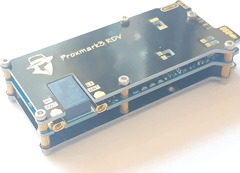 XGOIENZI Proxmark3 RDV2 NFC RFID Kártyaklónozó és Másoló Készülék - IC/ID Kártyaolvasó és Író, UID Másoló Funkcióval, USB Kábellel