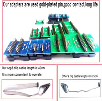 XGOIENZI T48 USB Programozó 22 Adapterrel - Xgecu TL866II Plus EPROM Flash BIOS Chip Programozó Windows Kompatibilis MCU AVR IC Fejlesztéshe 4