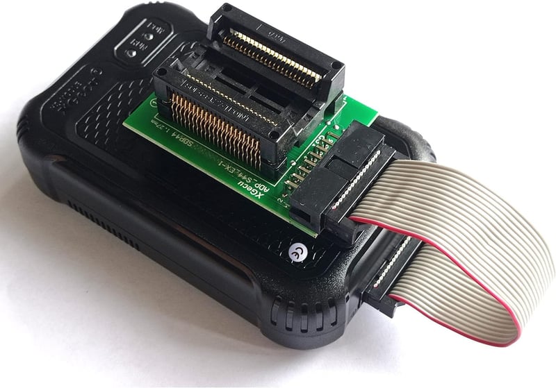 XGOIENZI T48 USB Programozó 22 Adapterrel - Xgecu TL866II Plus EPROM Flash BIOS Chip Programozó Windows Kompatibilis MCU AVR IC Fejlesztéshe