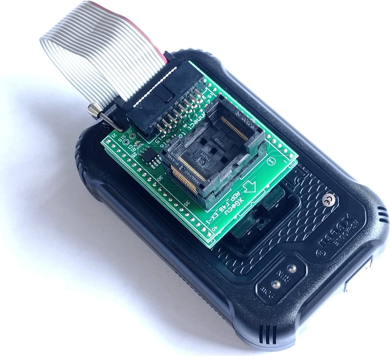 XGOIENZI T48 USB Programozó 22 Adapterrel - Xgecu TL866II Plus EPROM Flash BIOS Chip Programozó Windows Kompatibilis MCU AVR IC Fejlesztéshe