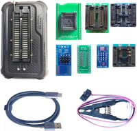 XGOIENZI T76 Programozó 6 Adapterrel - USB 3.0 EPROM, NAND, EMMC, CPLD, VGA Chip Programozó Készlet - Xgecu T56 Utódja Elektronikai Javításhoz 1