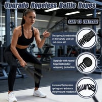 Xiangqianzou 2 db Ropeless Battle Rope - Súlyozott edzéseszköz otthoni edzéshez 2