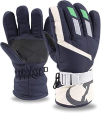XIAOHAWANG Gyerek Sí Kesztyű Vízálló Téli Mittens 4-7 Év Fiú Lány Kerékpár Túrázás 1