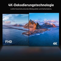 Xiaomi 4K TV Stick 2. generácie Android TV streaming zariadenie – čierne, 4K Ultra HD, Mi Streaming, HDMI prehrávač médií 2