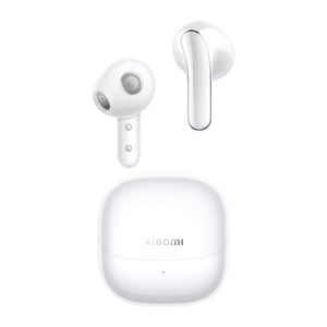 Căști semi-deschise Xiaomi Buds 5 cu anulare activă a zgomotului (ANC), autonomie de 6,5+39 ore, Alb