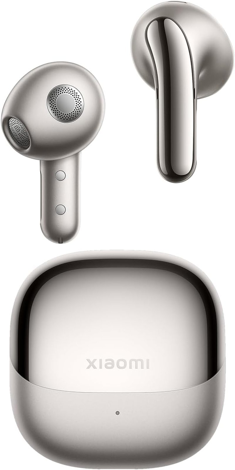 XIAOMI Buds 5 Szürke Fülhallgató 40dB Zajszűréssel, 39 Órás Akkumulátor, Kettős Meghajtó
