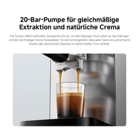 Poloautomatický espresso kávovar XIAOMI, 20-barové čerpadlo, 0,9-litrová nádržka, kompaktný dizajn, 1350 W 3