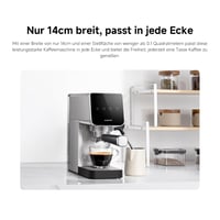 Poloautomatický espresso kávovar XIAOMI, 20-barové čerpadlo, 0,9-litrová nádržka, kompaktný dizajn, 1350 W 2