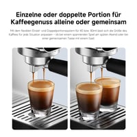 Poloautomatický espresso kávovar XIAOMI, 20-barové čerpadlo, 0,9-litrová nádržka, kompaktný dizajn, 1350 W 10