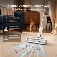 Akumulátorový vysávač Xiaomi G20, 25 000 Pa, 150 AW, s LED osvetlením, bezdrôtový, s výdržou batérie až 60 minút 3
