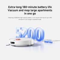 Robotický vysávač Xiaomi H40 s vyprázdňovacou stanicou, sací výkon 10 000 Pa, automatické vyprázdňovanie nádoby na prach 9