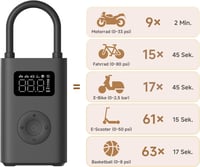 Xiaomi Portable Electric Air Compressor 2 hordozható légkompresszor 150 PSI 8