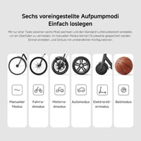 Xiaomi Portable Electric Air Compressor 2 hordozható légkompresszor 150 PSI 4