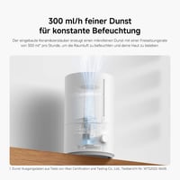 Umidificator Xiaomi 2 Lite pentru dormitor, tehnologie cu ceață rece, umidificator de aer cu ultrasunete silențios pentru casă 3