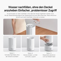 Umidificator Xiaomi 2 Lite pentru dormitor, tehnologie cu ceață rece, umidificator de aer cu ultrasunete silențios pentru casă 7