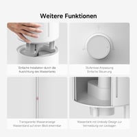 Umidificator Xiaomi 2 Lite pentru dormitor, tehnologie cu ceață rece, umidificator de aer cu ultrasunete silențios pentru casă 10