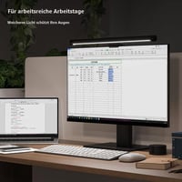 Xiaomi Mi Computer Monitor Light Bar – LED lampa na monitor s bezdrôtovým ovládaním, jednoduchá inštalácia, osvetlenie monitora, ktoré nezaberá miesto na stole 4