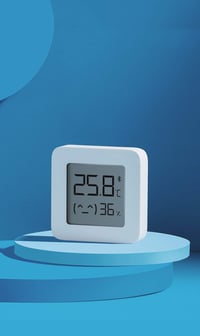 Xiaomi Mi monitor temperature i vlažnosti 2 – bijeli, 43 mm, pametni unutarnji senzor 2