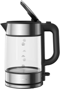 Rýchlovarná kanvica Xiaomi Mi Kettle Electric Glass BHR7423EU čierna, sklenená — chybná, na súčiastky: Tlačidlo zapínania nefunguje (stav: pozri 2. obrázok) 4