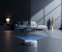 Robotický vysávač s mopom XIAOMI Mi Robot Vacuum Mop 2S, LDS senzor, 2200 Pa, nádoba na prach 300 ml, nádržka na vodu 200 ml, MiHome, Alexa, Google Assistant, biely 7