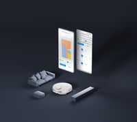 Robotický vysávač s mopom XIAOMI Mi Robot Vacuum Mop 2S, LDS senzor, 2200 Pa, nádoba na prach 300 ml, nádržka na vodu 200 ml, MiHome, Alexa, Google Assistant, biely 9