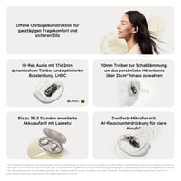 Xiaomi OpenWear Stereo Bluetooth slúchadlá - Otvorená konštrukcia, Hi-Res Audio, AI potlačenie hluku, 46-hodinová výdrž batérie, Cosmic Grey 2