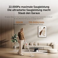 Xiaomi P30 Akkumulátoros Porszívó 22000 Pa 50 AW Vezeték Nélküli Könnyű Kialakítás 40 Perces Üzemidő 3