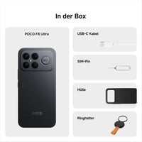 Smartfón XIAOMI Poco F8 Ultra – 12 GB RAM + 256 GB, 6,9-palcový 120 Hz AMOLED displej, 50 MP, 6500 mAh, čierny 5