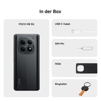 Smartfón XIAOMI Poco M8 5G, 8 GB RAM + 512 GB úložisko, 6,77" 120 Hz AMOLED displej, 50 MP duálny fotoaparát, čierny 5